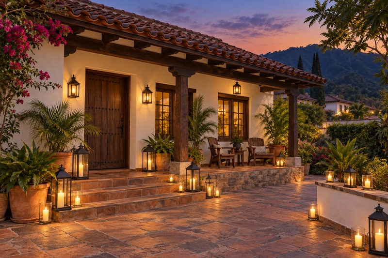 Sân Hiên Colombia — Ánh Nến Chạng Vạng — Sau