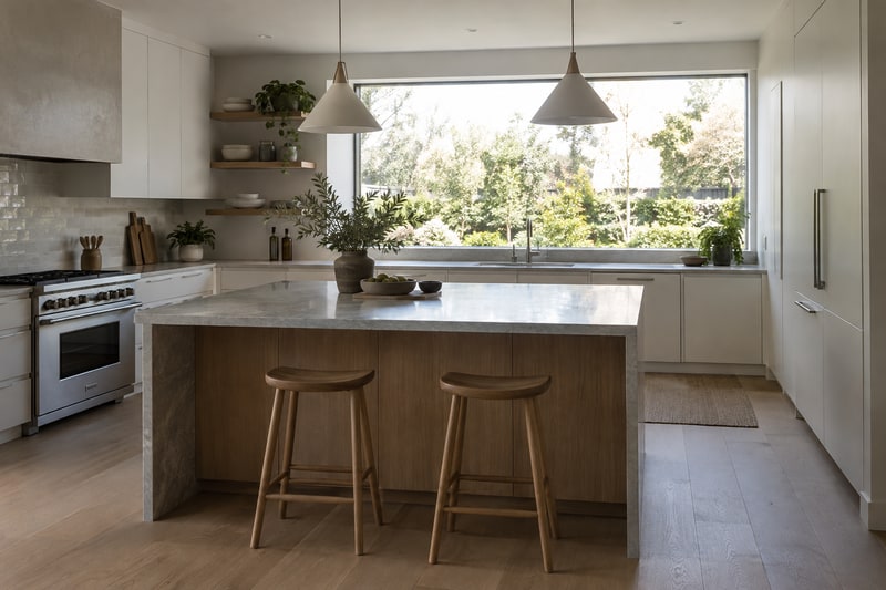 Balanced Kitchen Exposure — Before